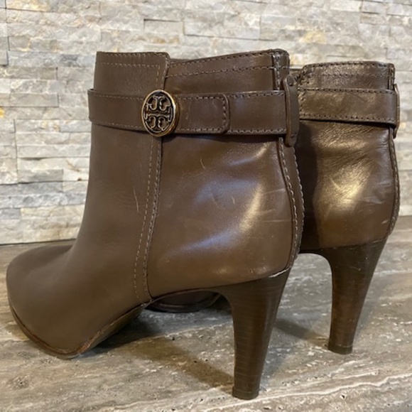 Tory Burch Beige Booties - Bristol High Heel Size 11 - Picture 3 of 8